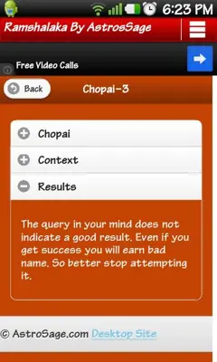 Ramshalaka By AstrosSage android App screenshot 0