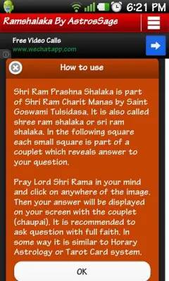 Ramshalaka By AstrosSage android App screenshot 1